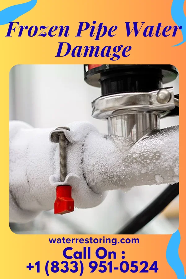 Frozen Pipe Water Damage in Tekonsha, MI